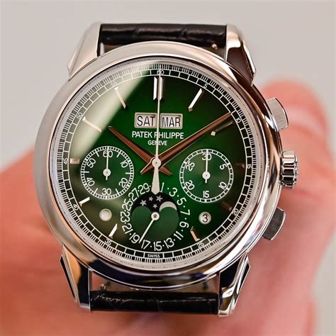 patek philippe honey comb green|green Patek Philippe 5270p 014.